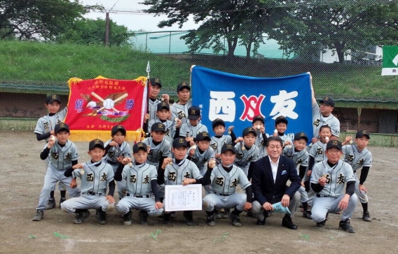 優勝しました！ 第9回長野日報旗上伊那地区少年野球大会